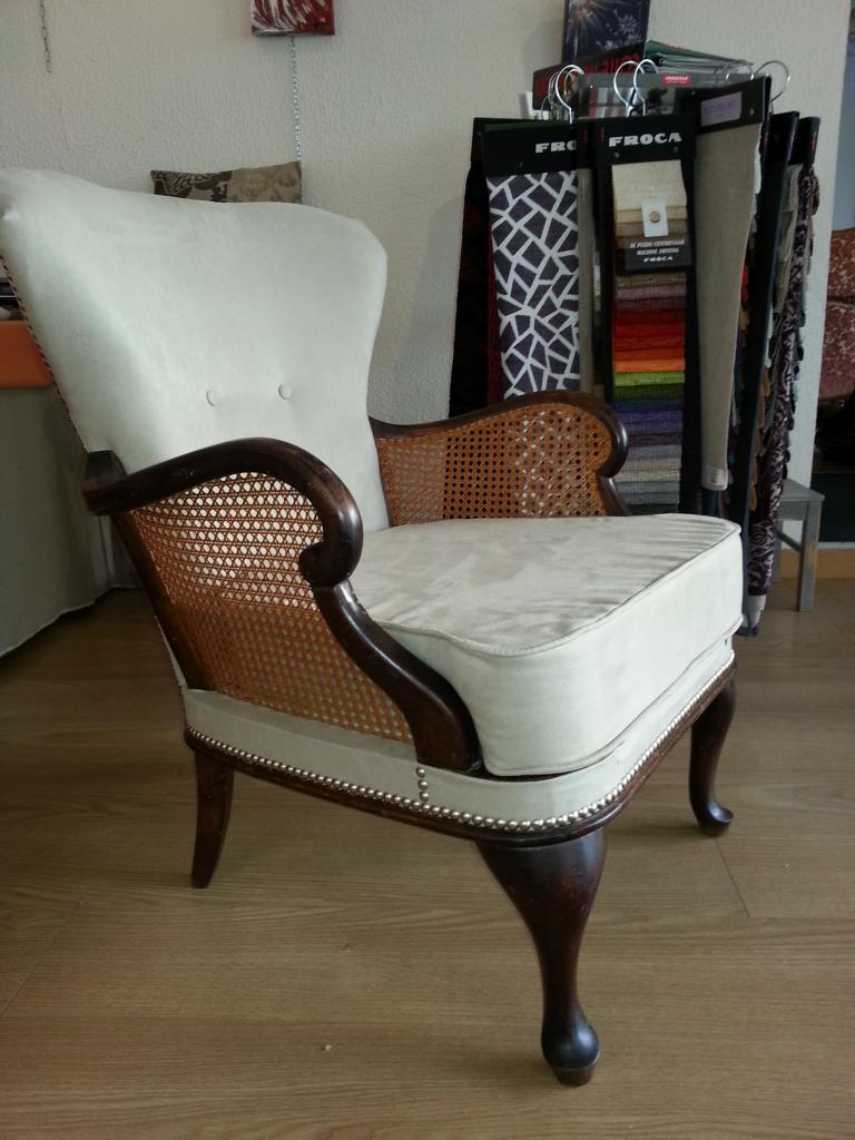 Fauteuil Style Chippendale Tissus Microfibre
