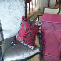 Gris & Fuschia Pourquoi pas ???? SANDY DECO