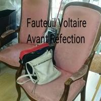 Paire de Voltaires Avant réfection!