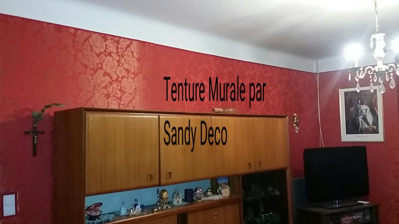 Mur côté chambre.