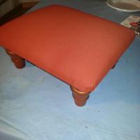 Tabouret tissus Sunbrella