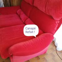 Banquette entierement refaite tissus velours casal 2 