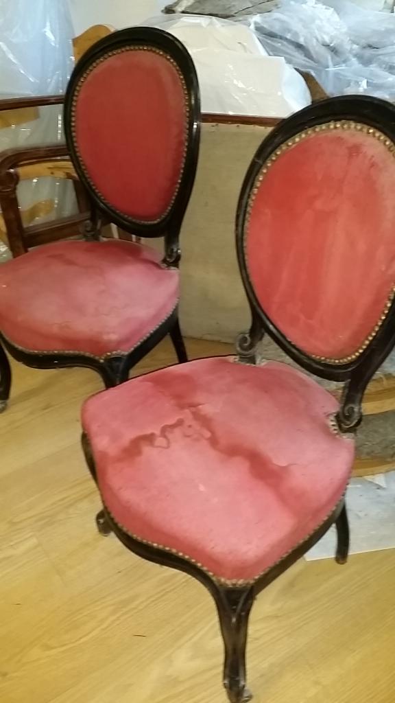 Chaises Napoléon III Avant