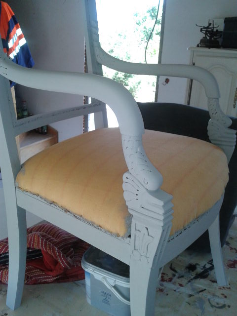 Fauteuil Client En cours de Réfection et RELOOKING! 