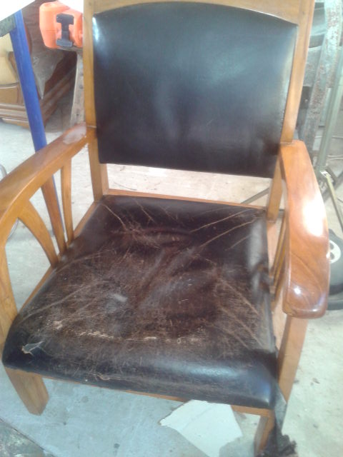 FAUTEUIL CUIR AVANT