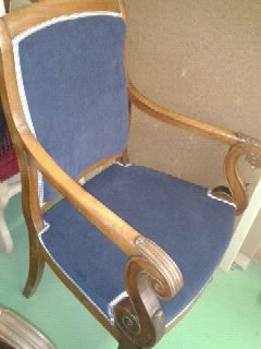 Fauteuil terminé