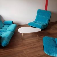 Salon ligne roset relooke