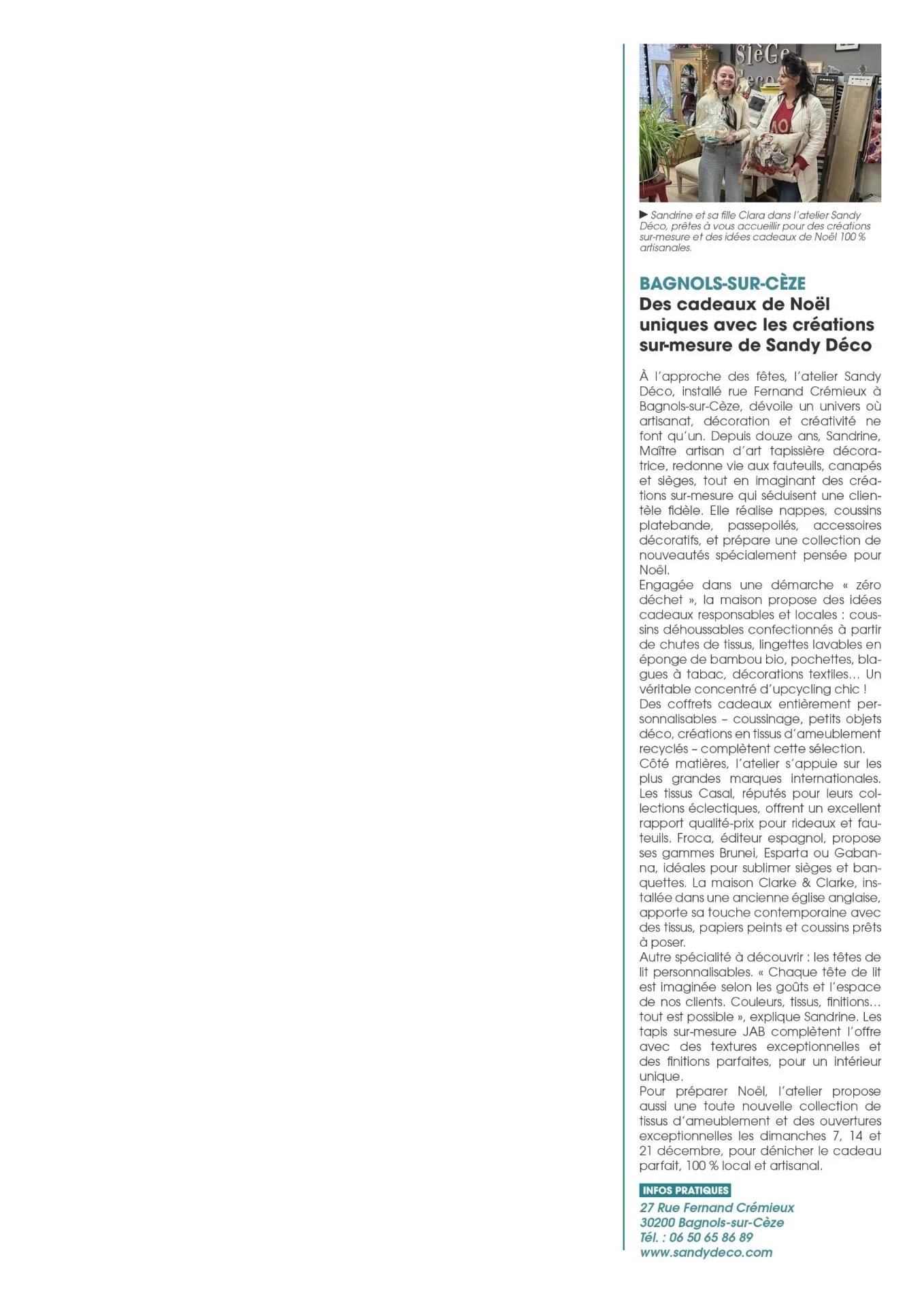 Tv sud decembre 2025